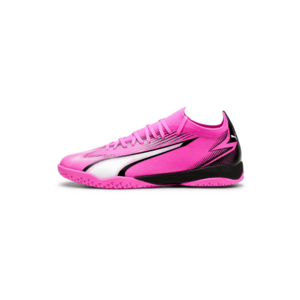 PUMA Futballcipők 'Ultra Match' rózsaszín / fekete / fehér kép