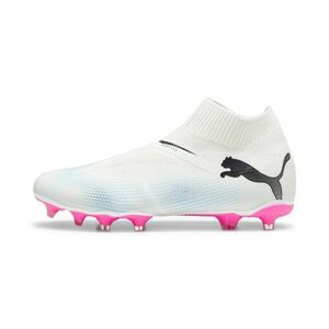 PUMA Futballcipők 'Future 7 Match' rózsaszín / fekete / fehér kép