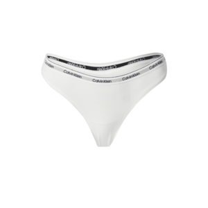 Calvin Klein Underwear String bugyik világosszürke / fekete / fehér kép