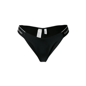 Calvin Klein Swimwear Bikini nadrágok 'META LEGACY' fekete / fehér kép