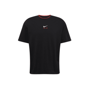 Nike Sportswear Póló 'AIR' piros / fekete / fehér kép