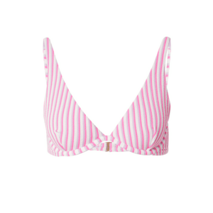 HOLLISTER Bikini felső orgona / világos-rózsaszín / fehér kép
