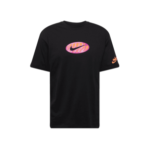Nike Sportswear Póló 'M90 AM DAY' narancs / világos-rózsaszín / fekete / piszkosfehér kép