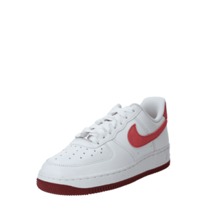 Nike Sportswear Rövid szárú sportcipők 'Air Force 1 '07' piros / fehér kép