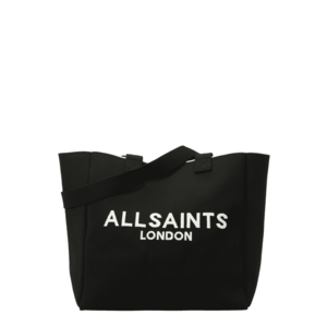AllSaints Shopper táska 'IZZY' fekete / fehér kép