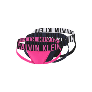 Calvin Klein Underwear Slip 'Jock' tengerészkék / rózsaszín / fekete / fehér kép
