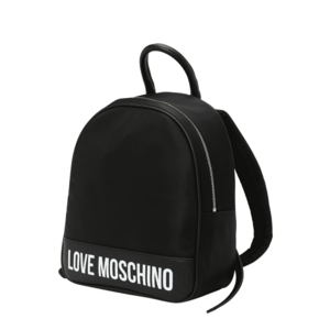Love Moschino Hátizsák 'City Lovers' fekete / fehér kép