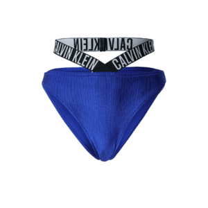 Calvin Klein Swimwear Bikini nadrágok 'Intense Power' kék / fekete / fehér kép