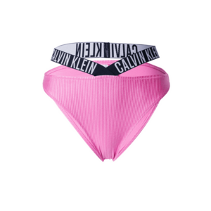 Calvin Klein Swimwear Bikini nadrágok 'Intense Power ' rózsaszín / fekete / fehér kép