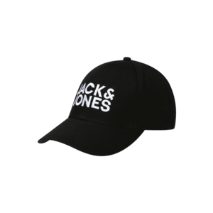 JACK & JONES Sapkák 'GALL' fekete / fehér kép