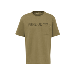Pepe Jeans Póló 'COSBY' khaki / fehér kép