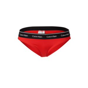 Calvin Klein Swimwear Bikini nadrágok piros / fekete / fehér kép