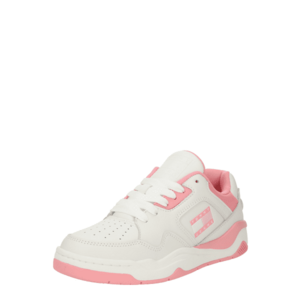 Tommy Jeans Rövid szárú sportcipők 'Basket' rózsaszín / fehér kép