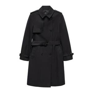 MANGO Átmeneti kabátok 'Polana' fekete kép