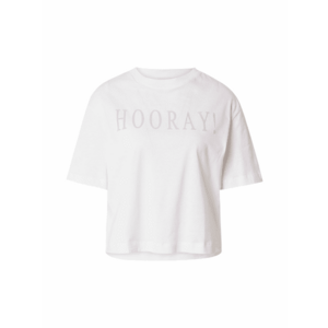 Rich & Royal Póló 'Hooray!' rózsaszín / fehér kép