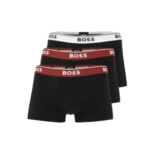 BOSS Boxeralsók 'Power' szürke / kárminvörös / fekete / fehér kép