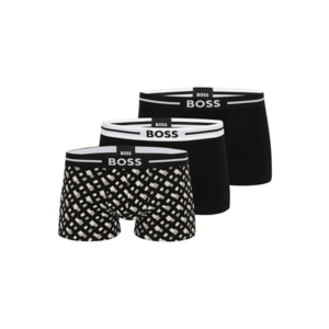 BOSS Boxeralsók bézs / világos bézs / fekete / fehér kép