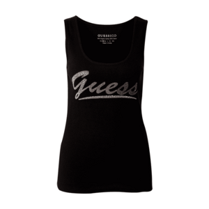 GUESS Top fekete / ezüst kép