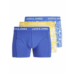JACK & JONES Boxeralsók 'MARBELLA' királykék / sárga / fehér kép