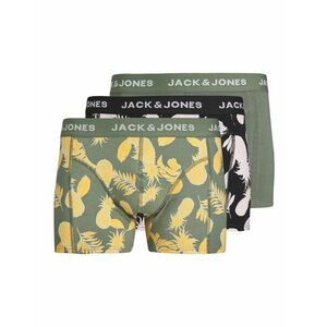 JACK & JONES Boxeralsók 'Dan' sárga / világosszürke / zöld / fekete kép