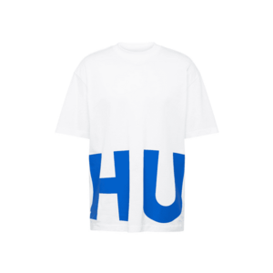 HUGO Póló 'Nannavaro' kék / fehér kép