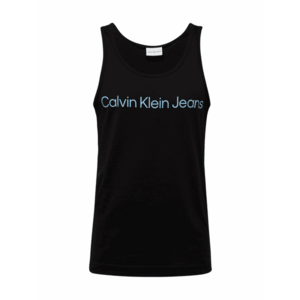 Calvin Klein Jeans Póló 'INSTITUTIONAL' világoskék / fekete kép