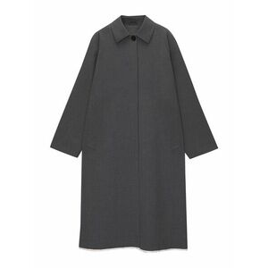 Pull&Bear Átmeneti kabátok sötétszürke / piszkosfehér kép