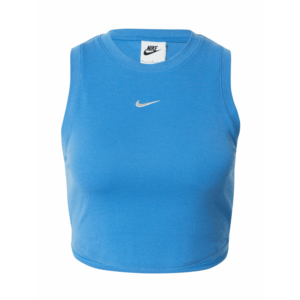 Nike Sportswear Top 'ESSENTIAL' azúr / fehér kép