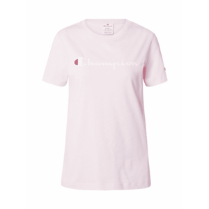 Champion Authentic Athletic Apparel Póló pasztell-rózsaszín / piros / fehér kép