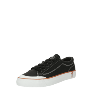 LEVI'S ® Rövid szárú sportcipők fekete / fehér kép