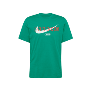 Nike Sportswear Póló 'Club' zöld / piros / fehér kép