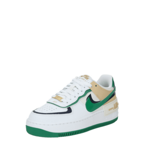 Nike Sportswear Rövid szárú sportcipők 'AF1 SHADOW' bézs / zöld / fekete / fehér kép