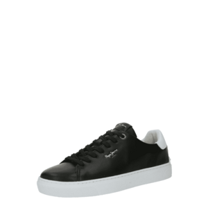 Pepe Jeans Rövid szárú sportcipők 'CAMDEN' fekete / fehér kép