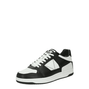 GUESS Rövid szárú sportcipők 'SAVA' fekete / fehér kép