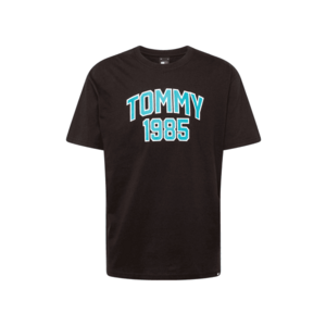 Tommy Jeans Póló vízszín / piros / fekete / fehér kép