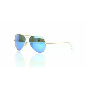 Ray-Ban RB3025 112/4L polarizált kék tükrös lencsés Aviator napszemüveg kép