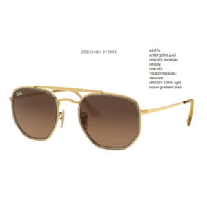 RAY-BAN RB3648M 912443 THE MARSHAL II NAPSZEMÜVEG kép