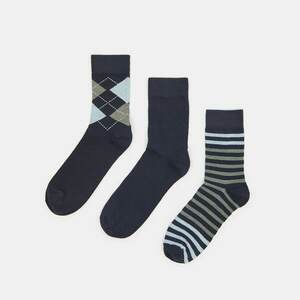 Sinsay - 3 pár zokni - Kék kép