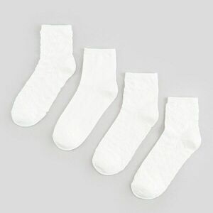 Sinsay - 4 pár zokni - Krém kép