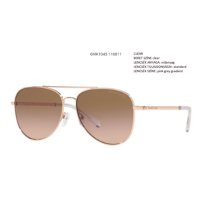 MICHAEL KORS SAN DIEGO MK1045 110811 CLEAR NAPSZEMÜVEG kép