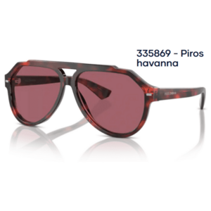 Dolce & Gabbana DG4452 335869 - piros havanna napszemüveg kép