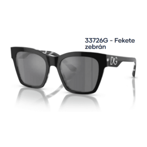 Dolce & Gabbana DG4384 33726G - Fekete zebrán napszemüveg kép