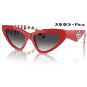 Dolce & Gabbana DG4439 30888G - Piros napszemüveg kép
