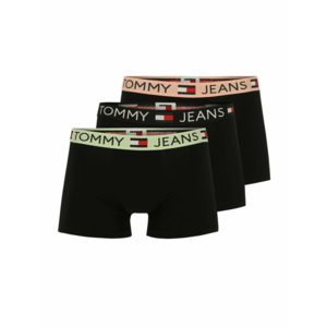 Tommy Jeans Boxeralsók menta / rózsaszín / fekete / fehér kép