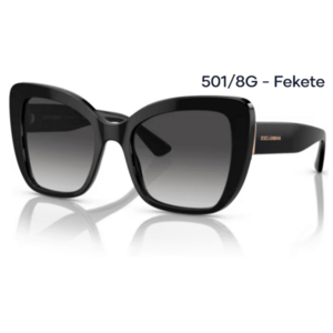 Dolce & Gabbana DG4348 501/8G - Fekete napszemüveg kép