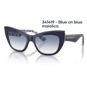 Dolce & Gabbana DG4417 341419 - Blue on blue maiolica napszemüveg kép