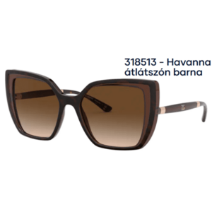 Dolce & Gabbana DG6138 318513 - Havanna átlátszón barna napszemüveg kép