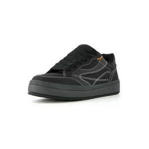 Bershka Rövid szárú sportcipők narancs / fekete kép