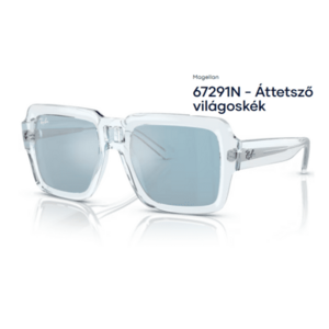 RAY BAN RB4408 MAGELLAN 67291N - Áttetsző világoskék NAPSZEMÜVEG kép