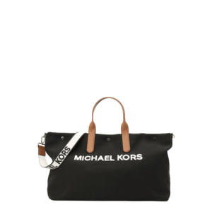 Michael Kors Shopper táska világosbarna / fekete / fehér kép